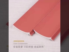 Da qualidade acanelado de PanelHigh da parede de WPC painel de parede de madeira interior de Wpc