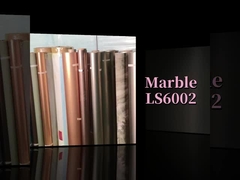 Modern Light Luxury Matte Marble Bambú Carvão de madeira Painéis de Veneer de Madeira PVC Interior Panel Sheet