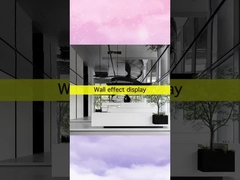 Produto de venda a quente Espelho Painéis de parede decorativos Painel de parede Bambú Carvão de madeira Veneer