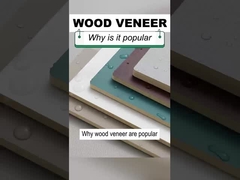 A madeira contínua da grão da madeira da largura da decoração interior 1.22m folheia o painel de parede do PVC