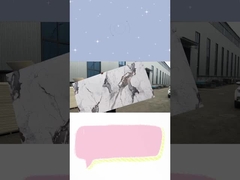 Moderno Atraente 5MM High Gloss Wall Marble Panel Para Interior PVC Folha de Mármore