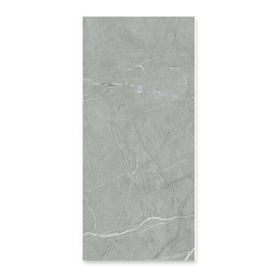 Alta resistência à água SPC painel de parede azulejos de luxo moderno mármore acabamento pedra plástico material composto