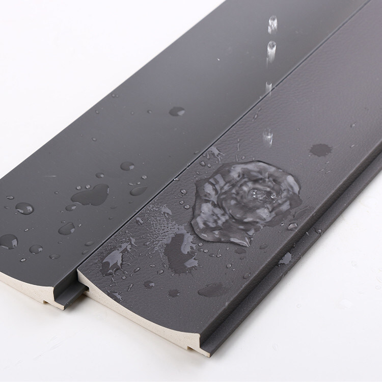 Painel a favor do meio ambiente da raspagem da placa WPC do molde do PVC da decoração interior