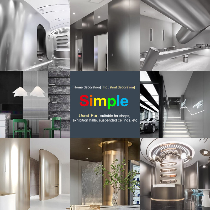 Decoração de interiores Painel de parede de revestimento de madeira de metal Amigável ao meio ambiente Vestido de madeira de carvão de bambu