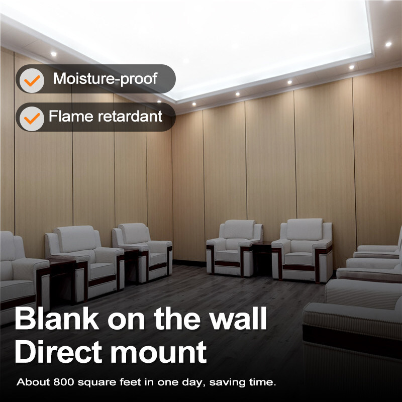 Painel de parede decorativo de carvão de bambu flexível de 5 mm