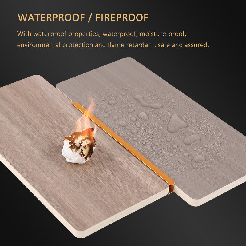 Produtos quentes painel de parede de tecido de carvão de bambu à prova d'água para decoração de interiores