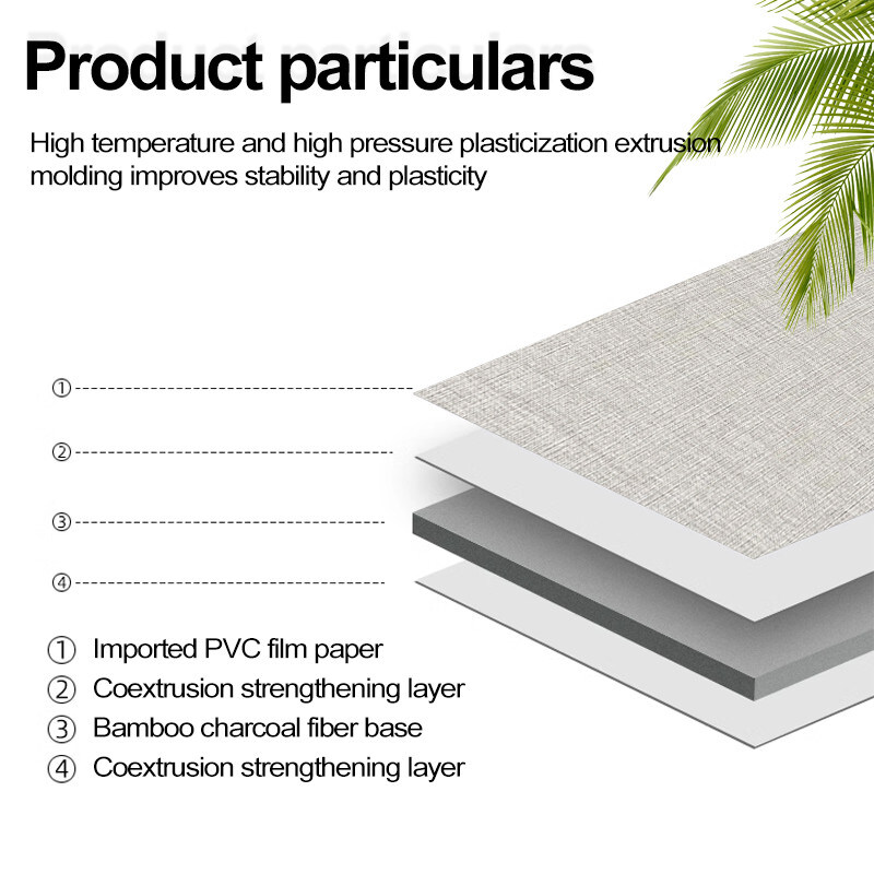 5 / 8mm Tecido Painéis Decorativos Texturizados Bambú Carvão de Madeira Placa de Veneer