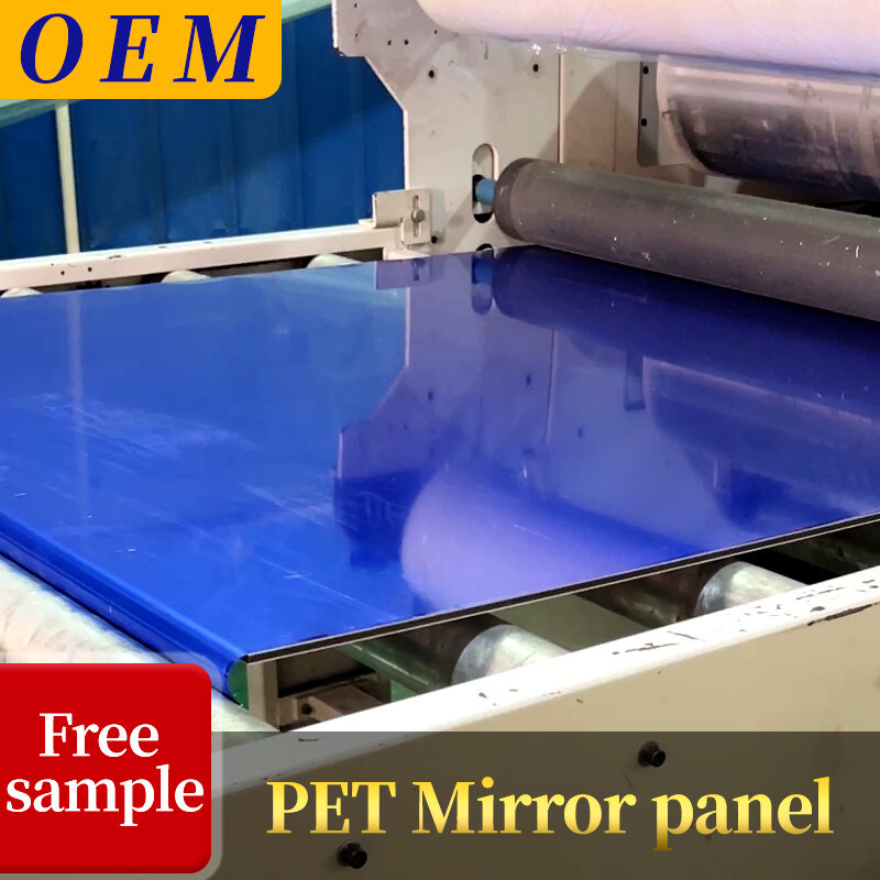 Painel de parede de bambu decorativo do espelho do folheado da madeira do carvão vegetal do ANIMAL DE ESTIMAÇÃO luxuoso da luz do hotel