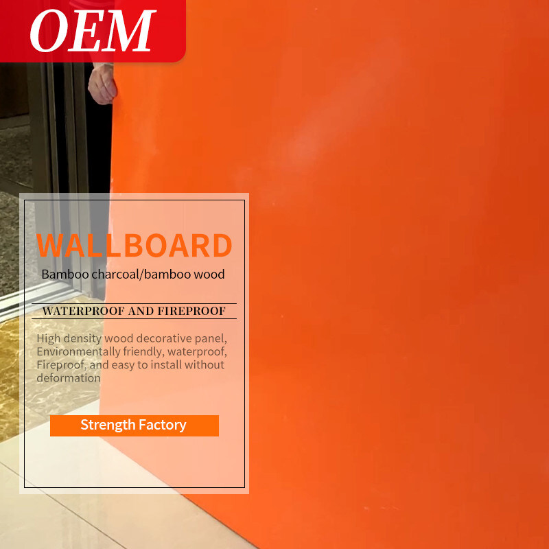 Colagem 2.8m de bambu de Venner PUR do sentimento da pele da madeira do carvão vegetal do comprimento 2.44m 2.6m