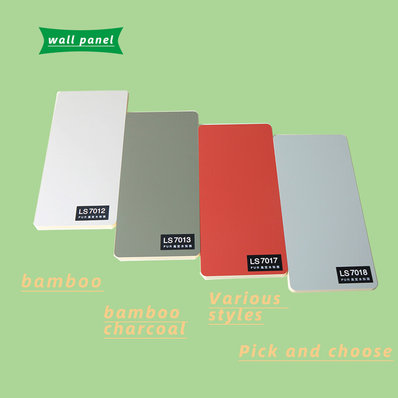 Colagem 2.8m de bambu de Venner PUR do sentimento da pele da madeira do carvão vegetal do comprimento 2.44m 2.6m