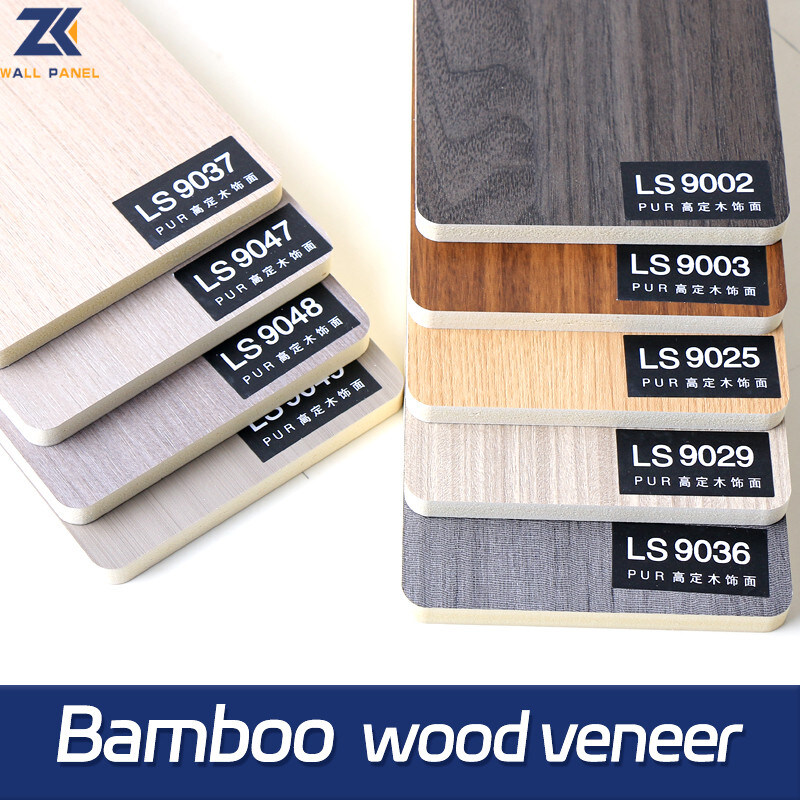 ODM de madeira do OEM do painel de parede do bambu da resistência de umidade da decoração interior