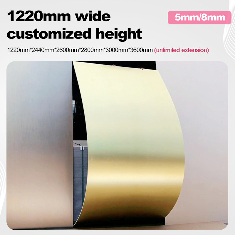 Dimensão personalizada Painel de parede de carvão de bambu Decoração de parede interior Folha de PVC