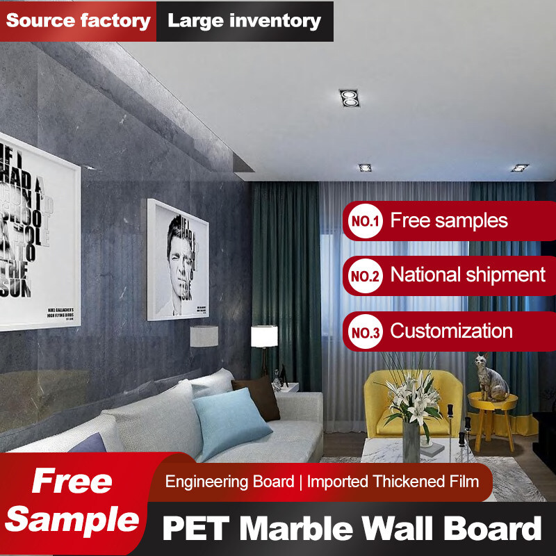 Nível B de classificação de incêndio Tabela de parede de carvão de bambu para decoração moderna de luxo