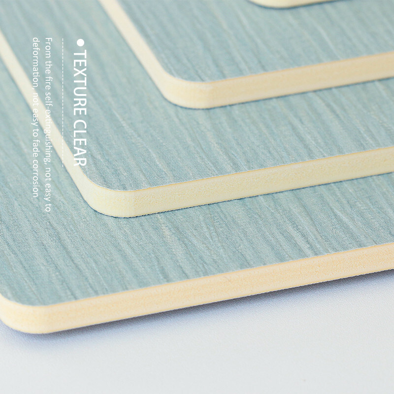 Painel de parede de bambu do folheado da madeira do carvão vegetal da grão de madeira decorativa do vintage do OEM