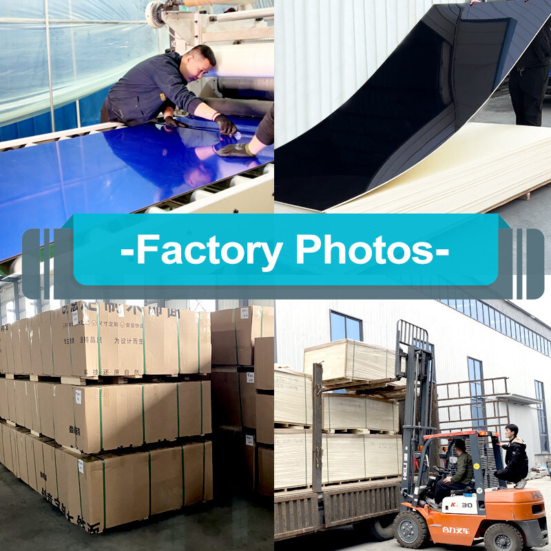 Ambiente Amigável Interior Bambú Carvão Espelho Painéis de parede PVC Espelho Finê de madeira