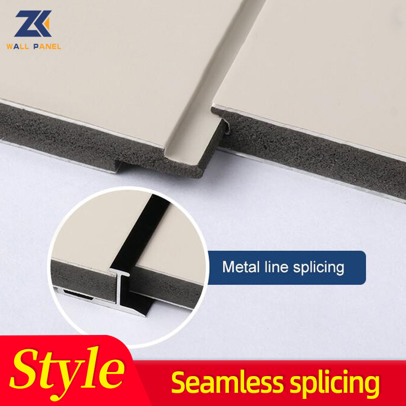 Risco interior decorativo dos painéis de parede do metal do carvão vegetal de bambu de mármore anti