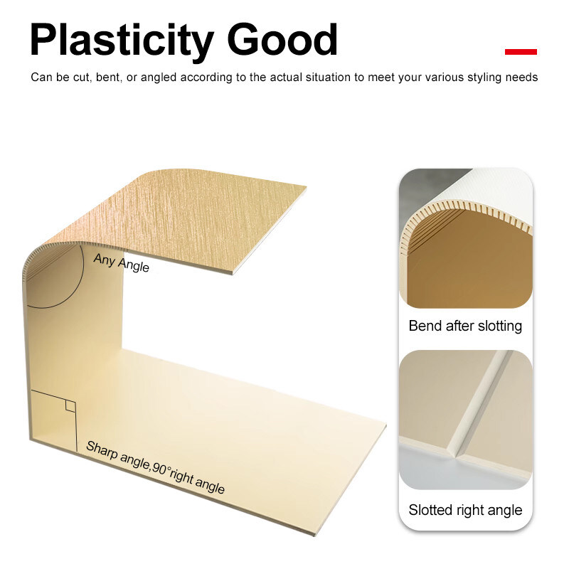 PVC Decoração Bambú Carvão de madeira Metal Wall Board Alta densidade painéis de parede interiores