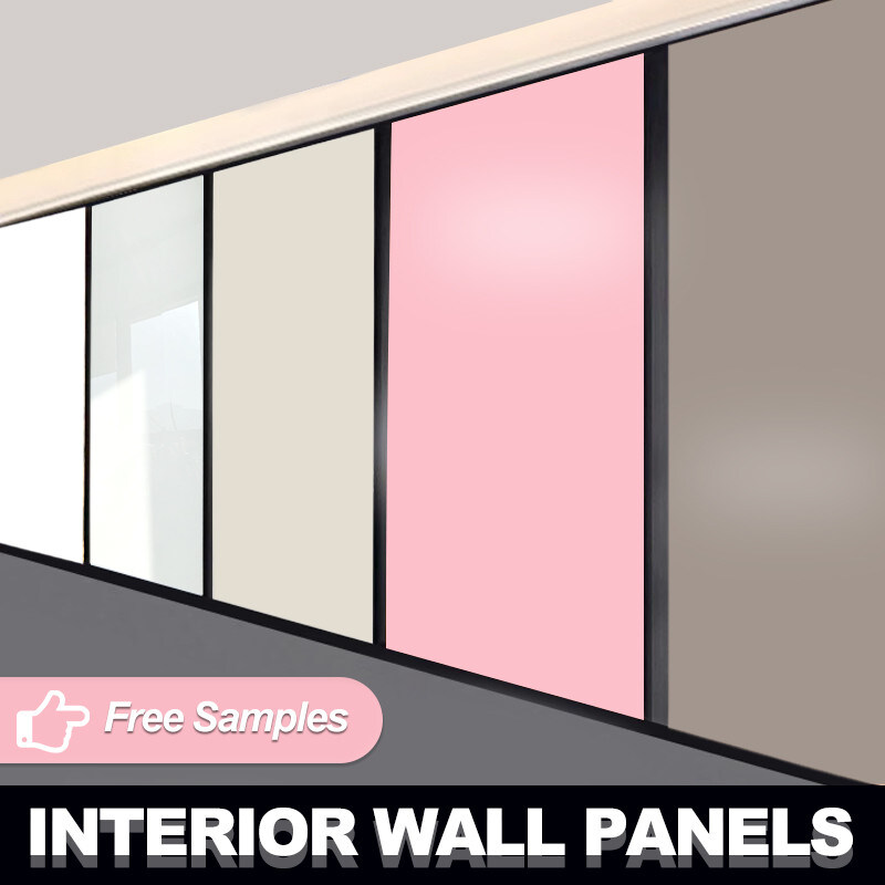 Resistente a incêndio e à água Bamboo Carvão de madeira Veneer Interior Panéis de parede decorativos