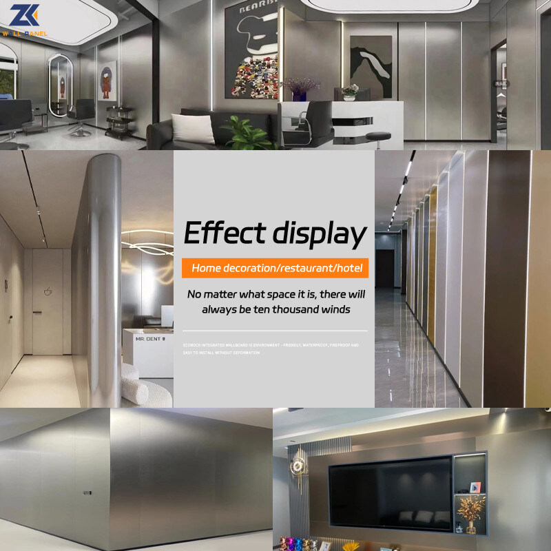 Painéis de parede à prova de som impermeáveis do folheado da madeira de metal da simulação da decoração interior