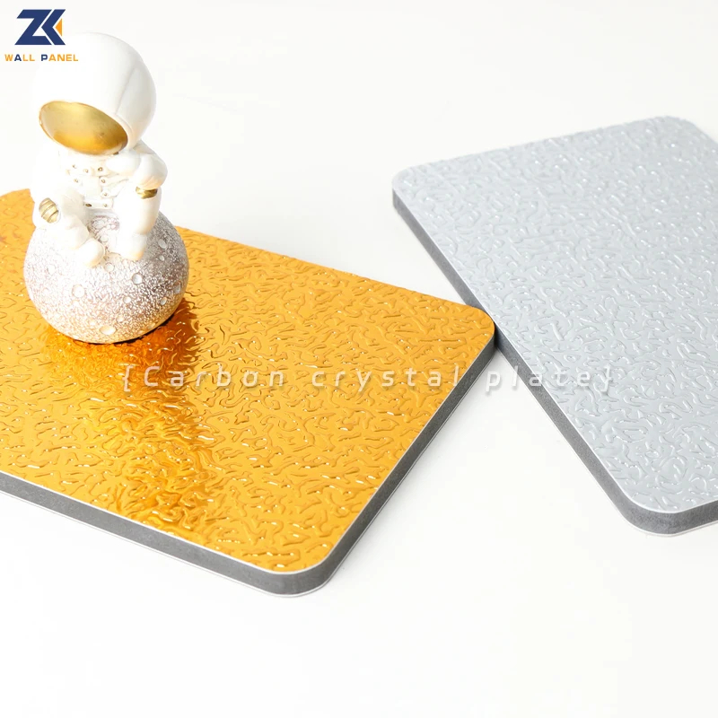 Luxury Waterproof 3d Water Ripple Wall Board PVC Painéis de Parede Interior Para Hotel