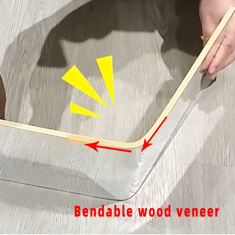 Placa de bambu da parede da fibra do espelho interno do PVC da decoração da parede 2.44m 2.6m 2.8m