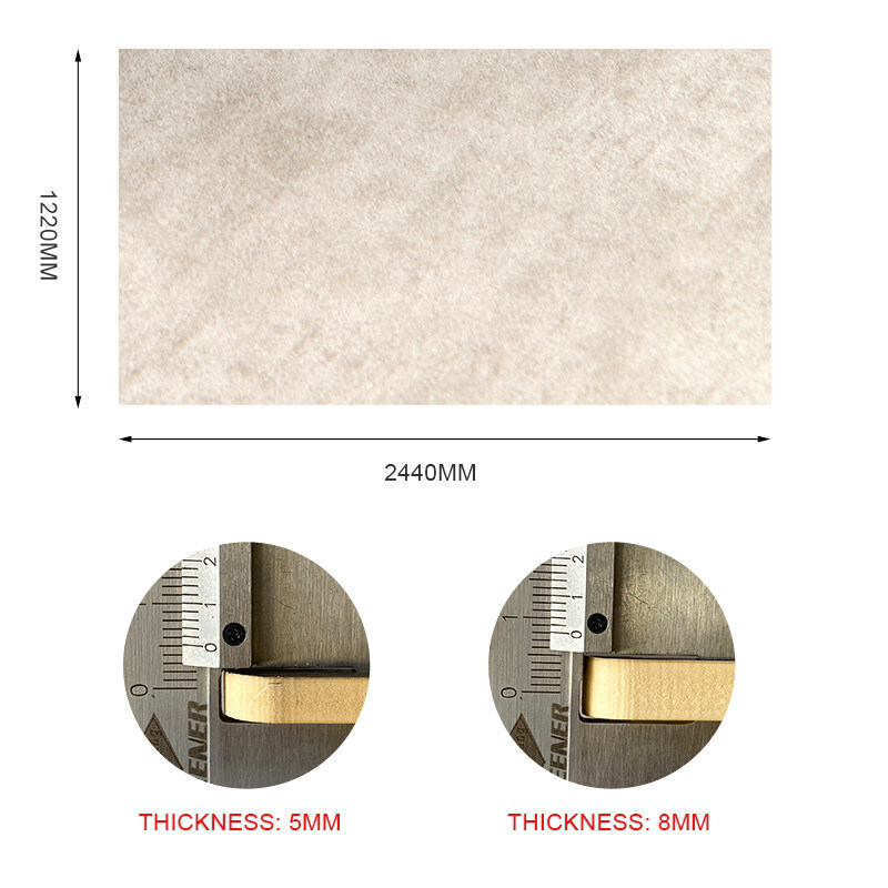 Fácil Instalação Panéis de parede decorativos de carvão de bambu chapa de mármore de alta qualidade