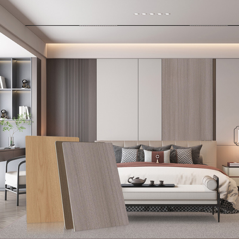 PUR cola de bambu painel de parede de carvão PVC de alta qualidade painéis de parede de parede decoração interior