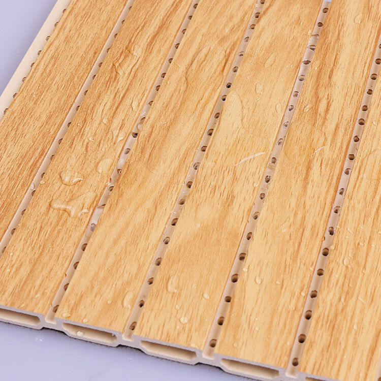 Painel de parede à prova de som à prova de fogo decorativo 1.22*3m de WPC 1.22*2.8m