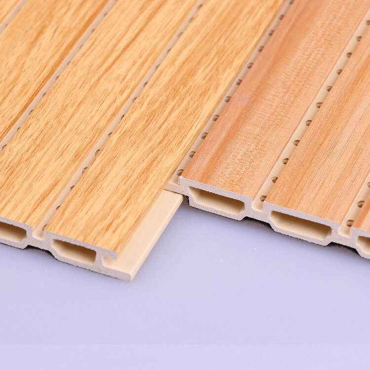 Painel de parede à prova de som à prova de fogo decorativo 1.22*3m de WPC 1.22*2.8m