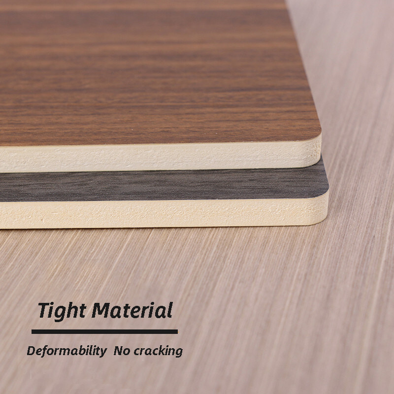Painéis decorativos de papel de parede de PVC à prova d'água e à prova de mofo grão de madeira plana 1220 mm