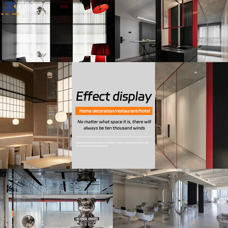 Da placa luxuosa clara moderna do folheado da madeira do espelho de KTV painel de parede de bambu do ANIMAL DE ESTIMAÇÃO do carvão vegetal