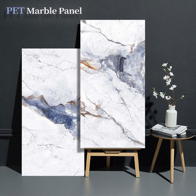 Impermeável e fácil de instalar Painéis de Veneer de Madeira de Mármore Painéis de Parede Decorativos Internos Novos Produtos Painéis de Parede de Mármore