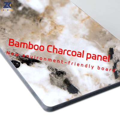 Umidade à prova de som - placa de bambu do carvão vegetal do mármore do ANIMAL DE ESTIMAÇÃO do PVC da prova