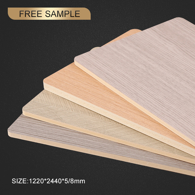 Moderno Luz Luxo Impermeável Madeira Grão PVC bambu carvão de madeira Veneer de parede painéis