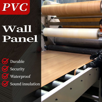 da madeira 8mm de bambu do carvão vegetal de 5mm painéis decorativos da isolação da parede interior do PVC