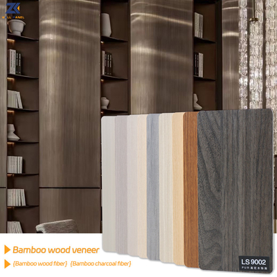 Chama - painéis de parede interior de bambu impermeáveis retardadores da fibra da espessura 8mm