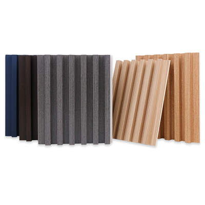 Placas compostas plásticas de madeira sulcadas do Decking do PVC 8mm