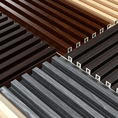 Placas compostas plásticas de madeira sulcadas do Decking do PVC 8mm