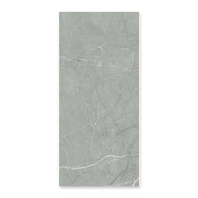 Alta resistência à água SPC painel de parede azulejos de luxo moderno mármore acabamento pedra plástico material composto