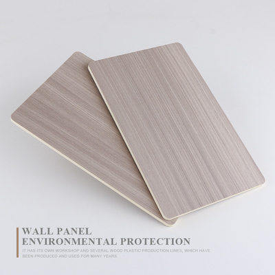 Impermeável e umidade - placa de fibra de bambu do carvão vegetal da prova com grão de madeira