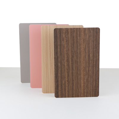 Prova de madeira do molde dos painéis de parede da grão de Crystal Bamboo Charcoal Wood Veneer do carbono