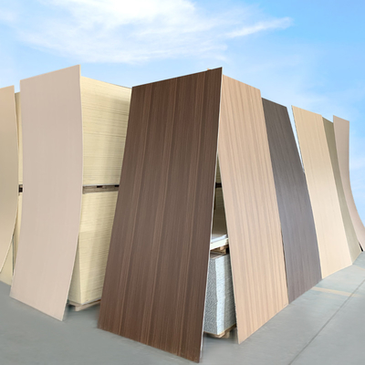 PUR Glue Bamboo Carvão de Madeira Veneer 5 / 8mm PET Bamboo Carvão de Placa