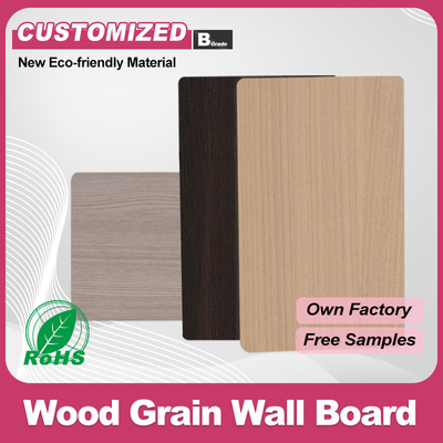 PUR cola de bambu painel de parede de carvão PVC de alta qualidade painéis de parede de parede decoração interior