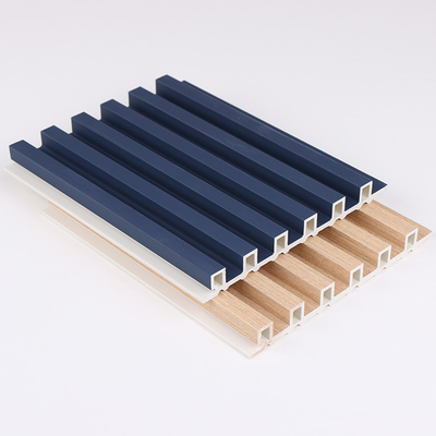 Placas compostas plásticas de madeira sulcadas do Decking do PVC 8mm