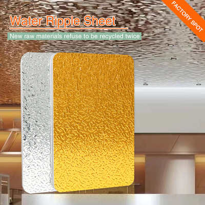 A ondinha de bambu da água do teto do carvão vegetal 3D almofada o material decorativo